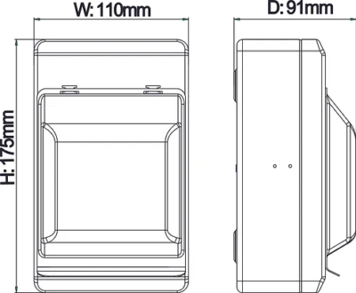 EV-Consumer-Unit-with-A-Type-DP-1 dimensions